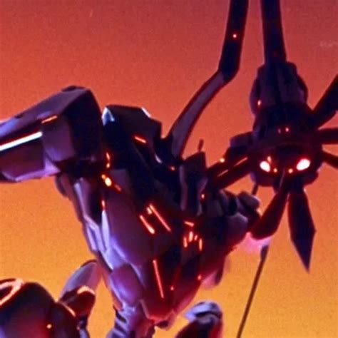 Movie Still Of A Cyborg Evangelion Cinematic Stable Diffusion Openart