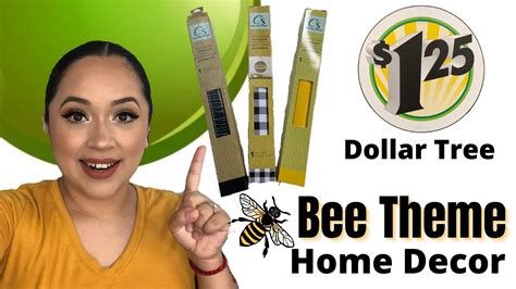 DOLLAR TREE BEE THEME HOME DECOR DIYS HOME DECORATING IDEAS YouTube