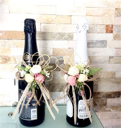 Набор на свадебные бутылки и бокалы " Рустик" в интернет-магазине ...