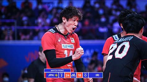 Yuki Ishikawa Destroyed Volleyball Team Iran Men S VNL 2023 YouTube