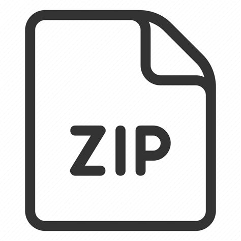 File, format, zip, zipped icon - Download on Iconfinder