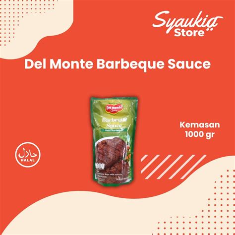 Jual Del Monte Barbeque 1000 Gr Sauce Saus BBQ Delmonte Shopee Indonesia