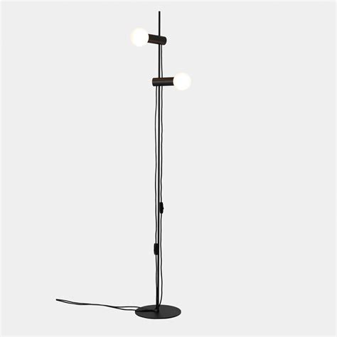 LEDS C4 Nude Double Floor Lamp E27 Black Lights Co Uk