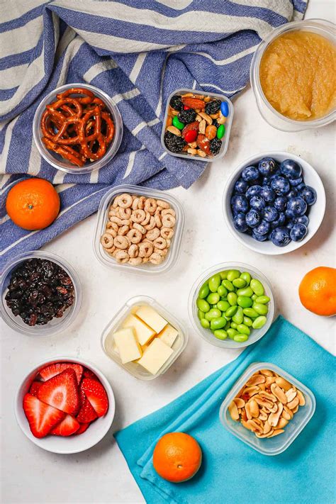 healthy kids snacks family food   table