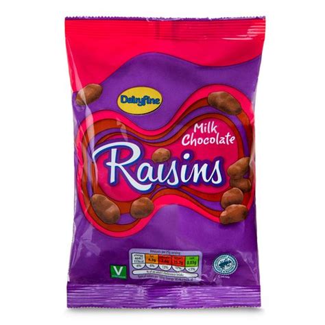 Milk Chocolate Raisins G Dairyfine Aldi Ie