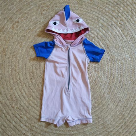 Shark swimming suit on Carousell