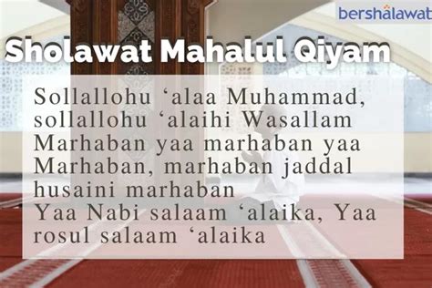 Lirik Mahalul Qiyam Ya Nabi Salam Alaika Sering Dilantunkan Sebagai