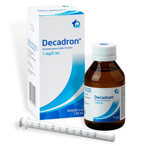 Decadron Solución Oral Frasco X 120 Ml Tecnoquímicas - AXA lo tiene