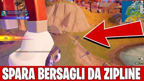 SPARA AI BERSAGLI MENTRE USI LA ZIPLINE YouTube