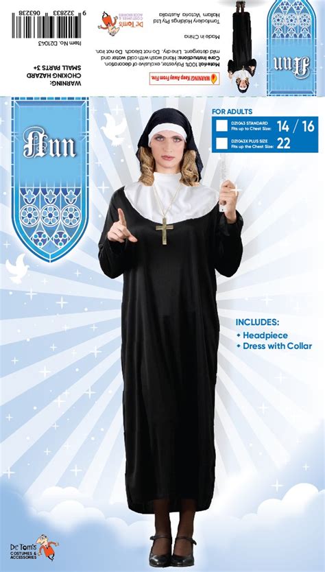 Nun Costume Plus Size