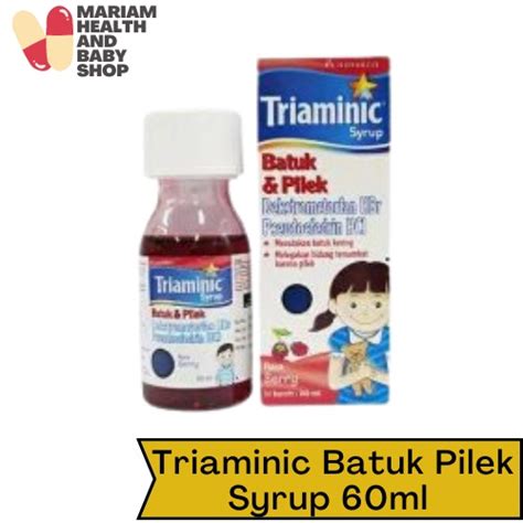 Jual Triaminic Batuk Pilek Sirup Ml Obat Batuk Pilek Anak Shopee