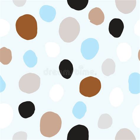 Neutral Polka Dots Pattern Illustration Stock Vector Illustration Of Neutral Pattern 2007090