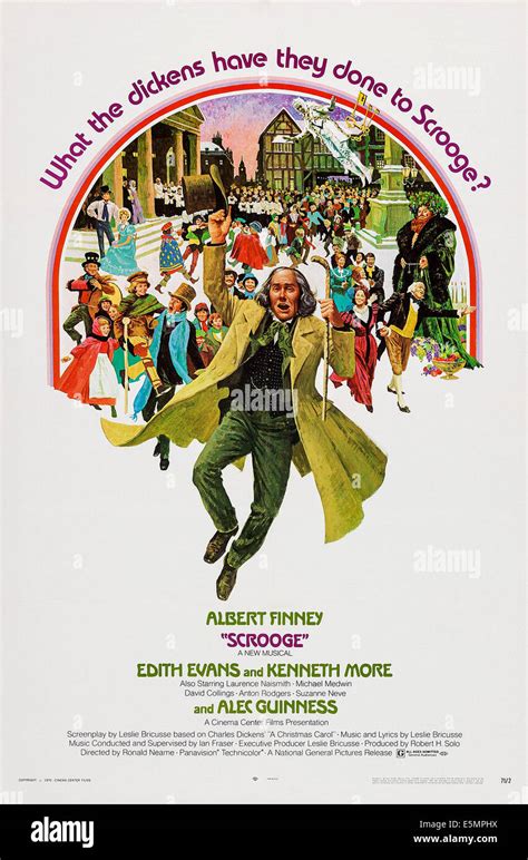 SCROOGE, US poster art, Albert Finney, 1970 Stock Photo - Alamy
