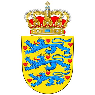 Escudo de Dinamarca - Historia