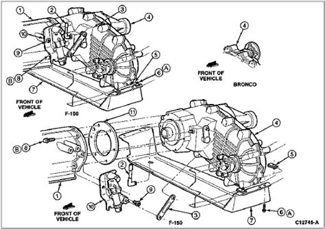 1992 Ford F150 Transfer Case Diagram