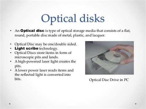 Cloud Storage And Optical Disks