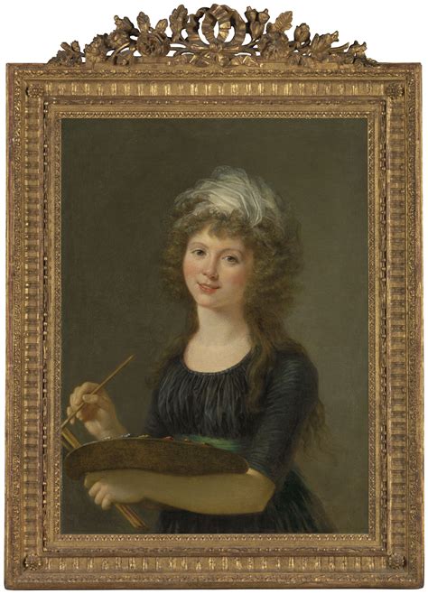 Marie Victoire Lemoine Paris Portrait Of The Artist Three