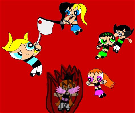 Rowdierogue Girls Vs The Dark Puffs By Rcblazer On Deviantart