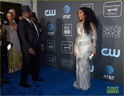 Angela Bassett And Winston Duke Present At Critics Choice Awards 2019