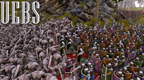 11 000 ROMANS VS 12 000 ORCS VS 13 000 ZOMBIES In Ultimate Epic Battle