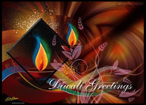 50 Beautiful Diwali Greeting cards Design and Happy Diwali Wishes