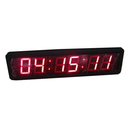 Large Digital LED Countdown Timer Sports Running Games LED Countdown Timer Countdown Count Up in ...