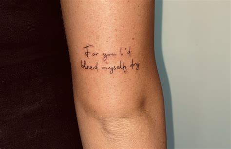 Yellow Coldplay Tattoo Coldplay Tattoo Cursive Tattoos