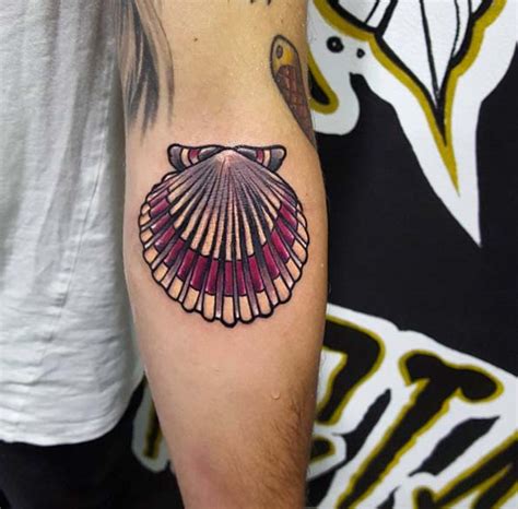 45 Beautiful Seashell Tattoos Designs For Men And Women Tattoosera