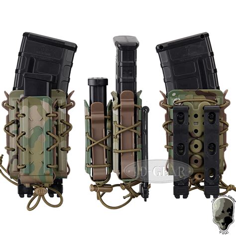 Tmc Rifle Magazine Pouch Molle Mag Carrier Poly Mm Airsoft