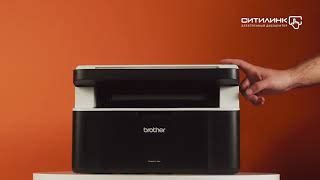 МФУ лазерный Brother DCP-1612WR, черный - купить в Ситилинк | 991480