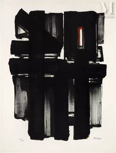 Pierre SOULAGES né en 1919 Lot 3 enchères