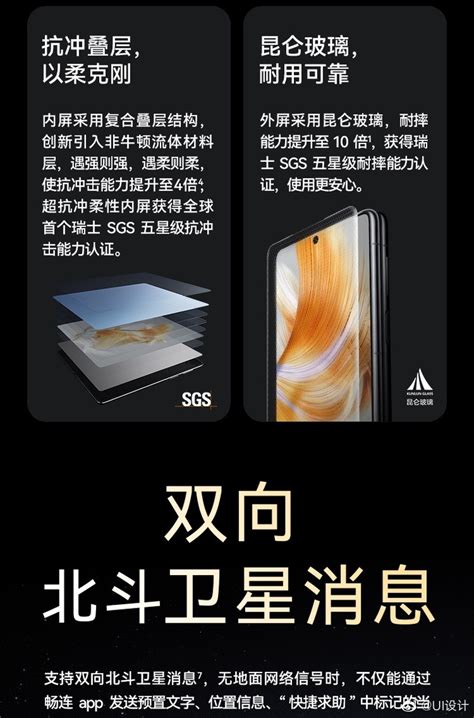 新品华为mate X3折叠旗舰原装2k 120hz 昆仑玻璃50mp 昆仑 潜望 长焦镜头 新浪新闻