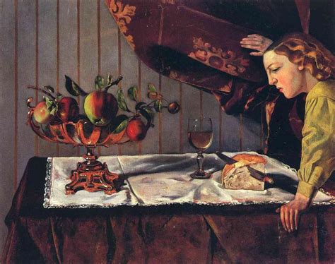 Still Life With A Figure 1942 De Balthus Balthasar Klossowski 1908