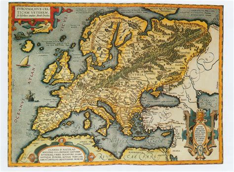 Карта ортелиуса 1570 года фото - PwCalc.ru