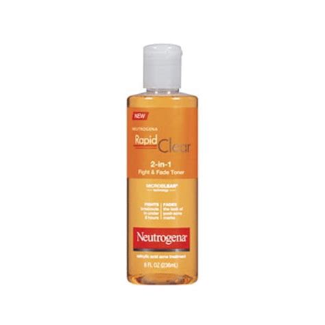 Neutrogena Rapid Clear 2 In 1 Fight And Fade Toner 8 Oz 3 Pack