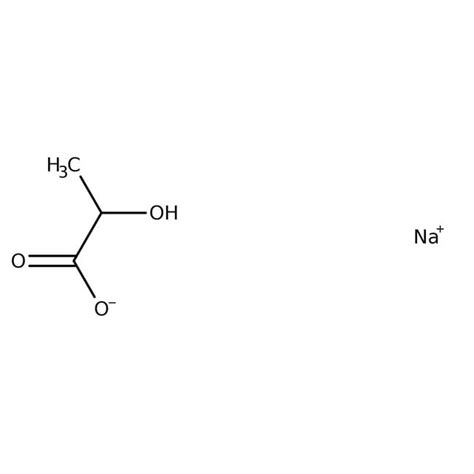 Ácido L láctico sal sódica solución con 60 en peso en agua Thermo