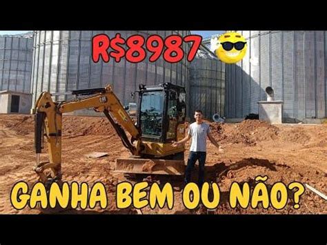 Quanto Ganha Um Operador - QUANTO GANHA UM OPERADOR DE MINI ESCAVADEIRA NO (MATO GROSSO) - YouTube