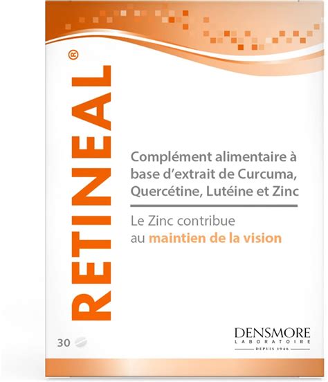 Densmore R Tineal Compl Ment Alimentaire Vision Participe Au