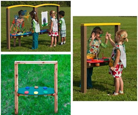 This Economical Outdoor Art Easel Provides Painting Surfaces And Paint