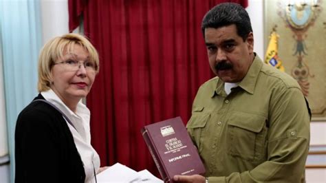 La Exfiscal General De Venezuela Luisa Ortega Denuncia A Nicolás Maduro Ante La Corte Penal