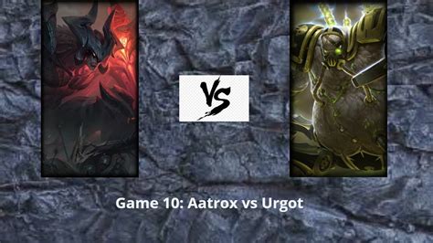 KR Meshek Game 10 Aatrox Vs Urgot YouTube