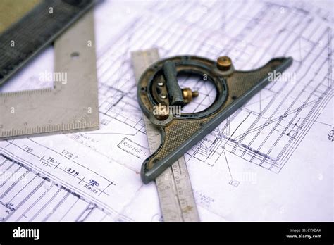 Technical Drawing Tools Stock Photos And Technical Drawing Tools Stock