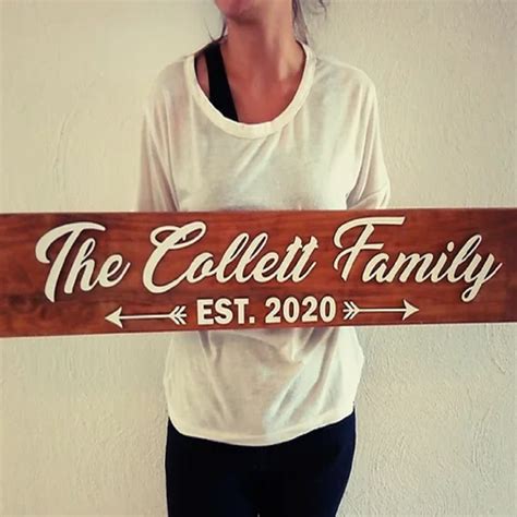 Personalised Wooden House Signs Moksi