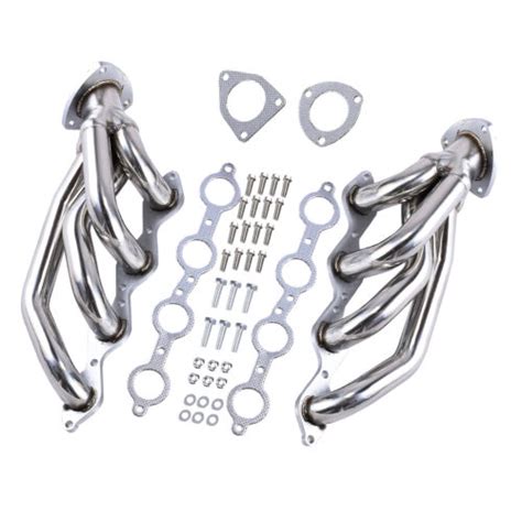 Manifold Headers For Chevy Avalanche Silverado Tahoe GMC Sierra 4 8L 5