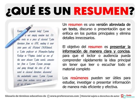 Como Redactar Un Resumen De Un Texto Image To U