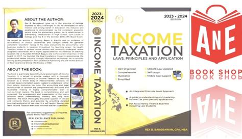 AUTHENTIC 2023 2024 Edition Income Taxation Laws Principles And