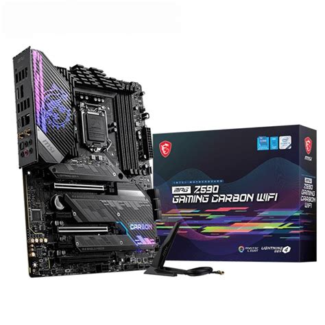 MSI MPG Z590 GAMING CARBON WIFI Intel LGA 1200 ATX Motherboard MPG