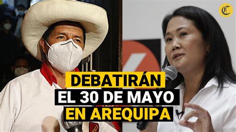 Debate Presidencial Entre Pedro Castillo Y Keiko Fujimori Del 30 De