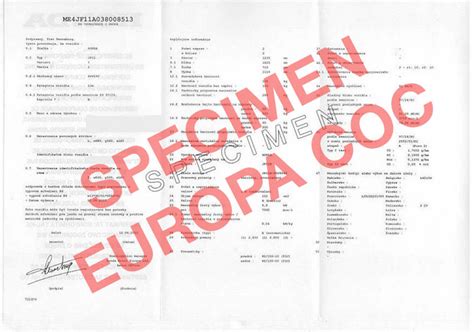 Demande De Certificat De Conformit Europ En Honda Cocautomoto Honda