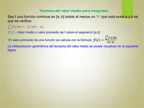 Solution Teorema Del Valor Medio Para Integrales Studypool